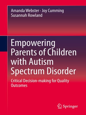 cover image of Empowering Parents of Children with Autism Spectrum Disorder